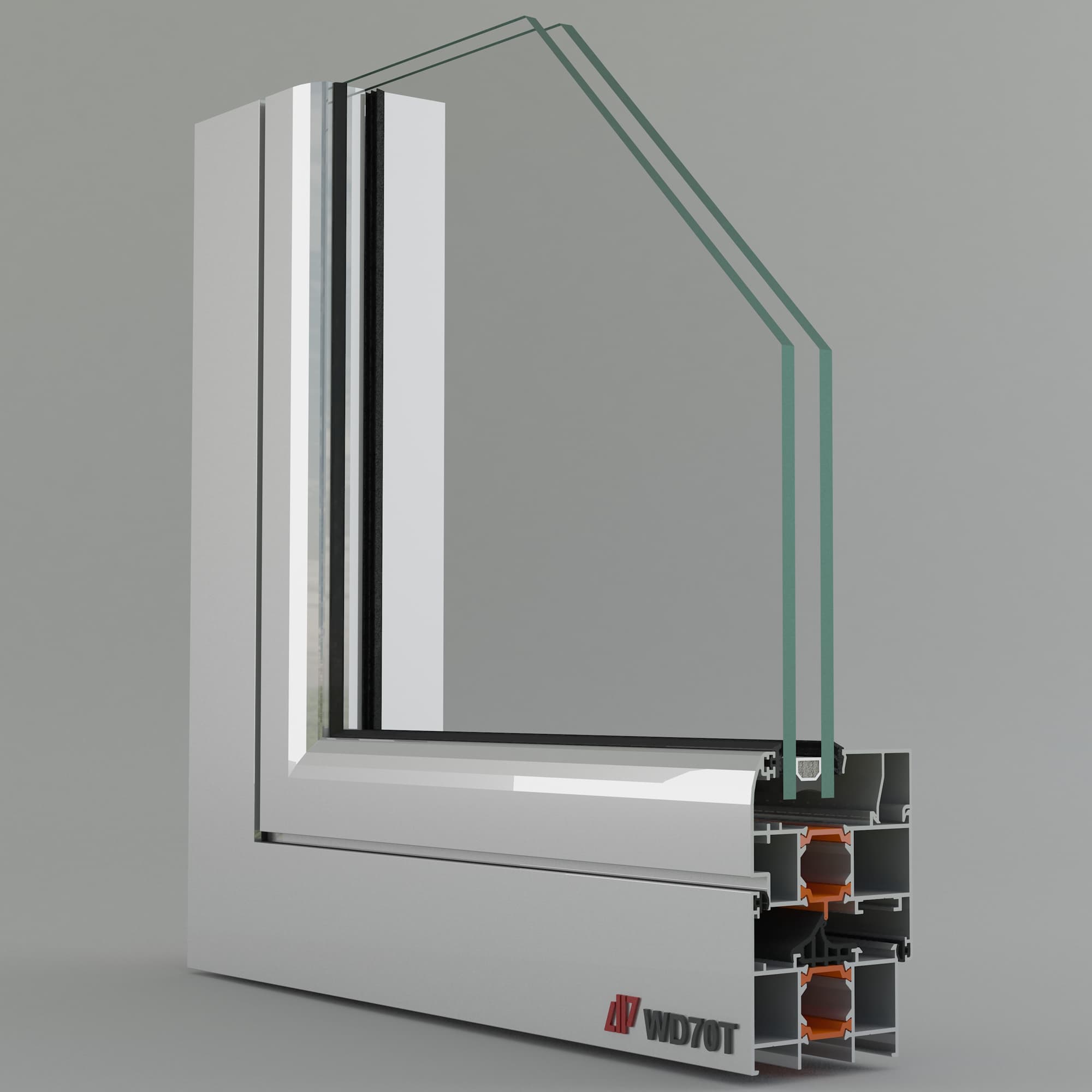Sistem WD70T cu bariera termica