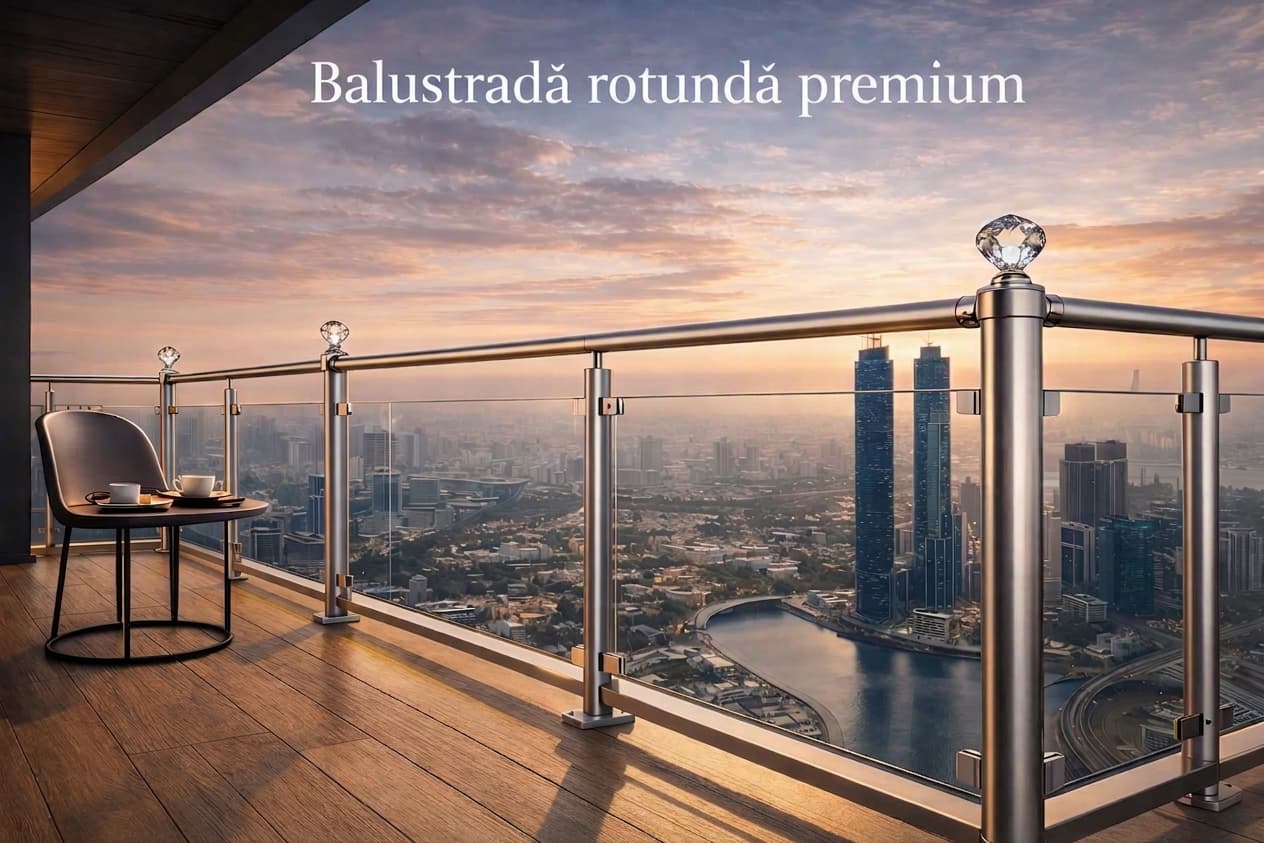 Sistem Balustradă Rotund