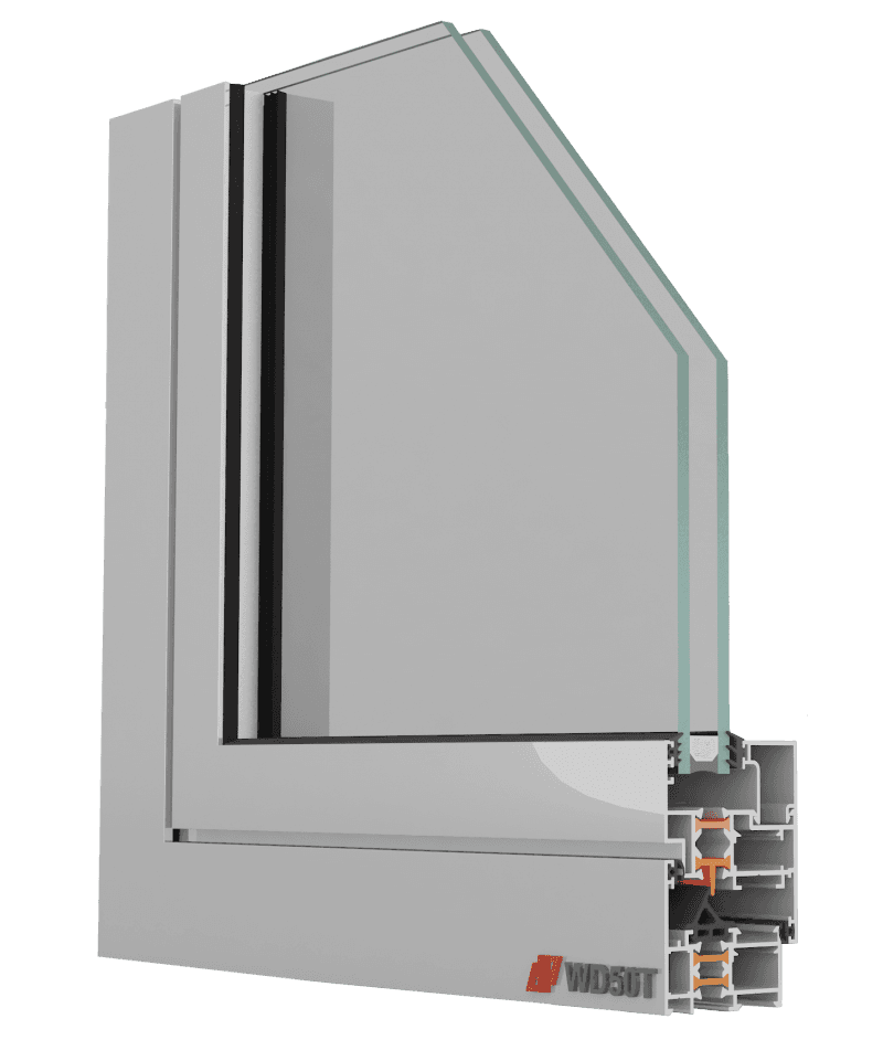 Sistem WD50T cu bariera termica