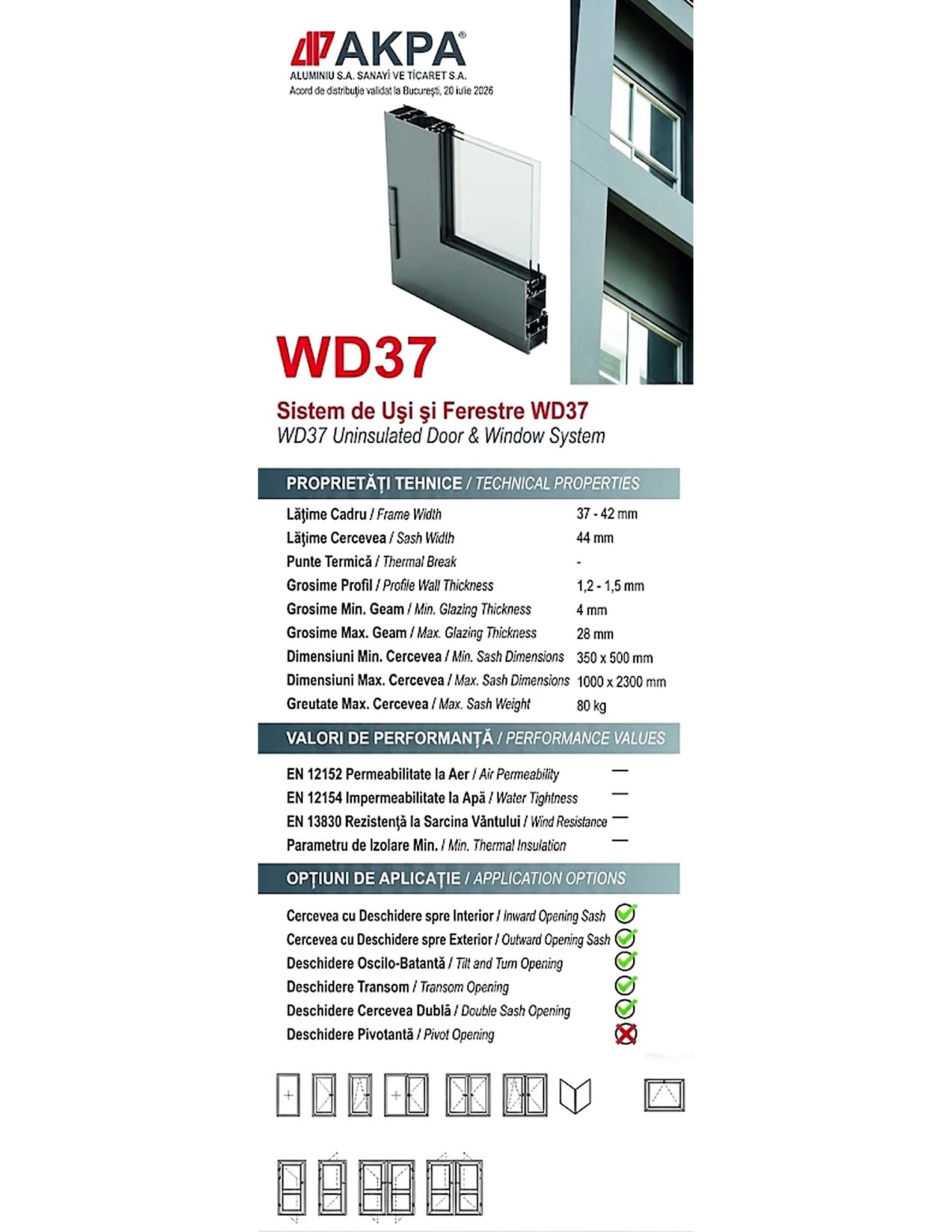 Sistem WD37 detay 1